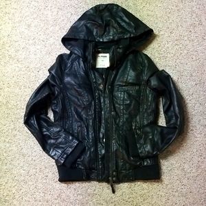 Womens leather jacket